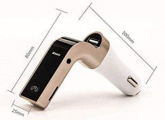 Car G7 LCD Bluetooth Car Charger FM Kit