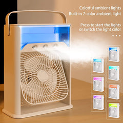 3-in-1 Portable Water Cooling Fan