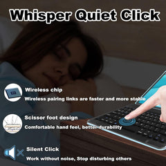 Ultra-Slim Bluetooth Keyboard & Mouse