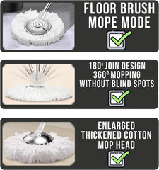 Easy Spin Mop and Bucket Set with 360°
