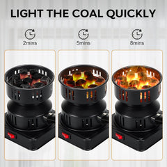 Electric Coal Starter for Hookah, Shisha