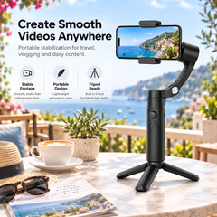 Gimbal-X5 Handheld Smartphone Stabilizer with Detachable Mini Tripod