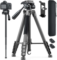 2-in-1 Aluminum Camera Tripod