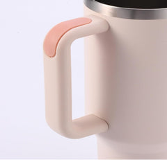 Stainless Steel Vacuum Mug with Screw Lid