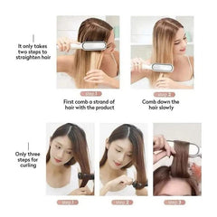 Multifunctional Hair Straightener Brush