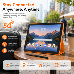 Smart Tablet 10.1-Inch with IPS Display, Octa-Core Processor