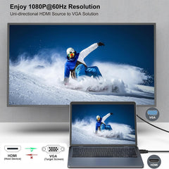 1.5 Meter WGL HDMI Male to VGA Male Video