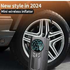 4-in-1 Portable Car Jump Starter, Air Pump