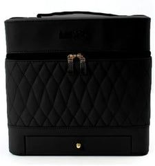 Leather Triple Makeup Case