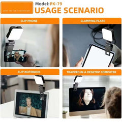 PK79 Mini LED Video Light 6000K Dimmable