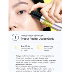 THE VITA-A Retinol Shot Tightening Serum. Potent