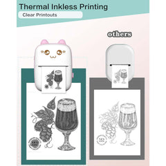 Portable Mini Sticker Printer