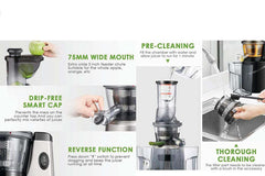 Cold Pressed Whole Slow Juicer Machine