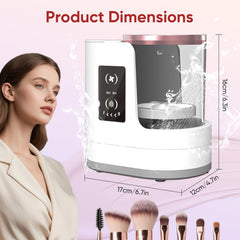 3-in-1 Electric Makeup Brush Cleaner & Dryer with USB Charging