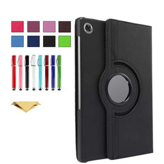 360° Rotating PU Leather Cover Compitable Lenovo M10 Plus Case