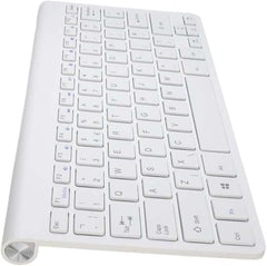 White Compact Wireless Keyboard