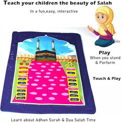 Islamic Electronic Smart Prayer Mat for Kids