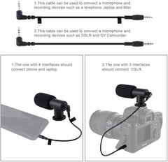 4-in-1 Vlogging Live Broadcast LED Selfie