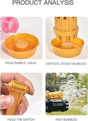 8-Hole Automatic Bubble Toy