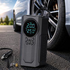 4-in-1 Portable Car Jump Starter, Air Pump