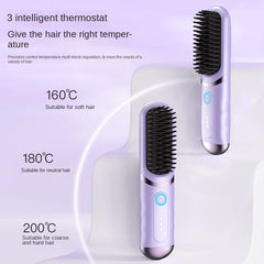 2-in-1 Electric Hair Styler Rotating Curling