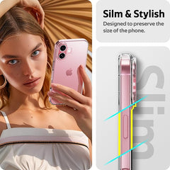 iPhone 16 Series Ultra Slim Flexible Clear TPU Protective Phone Case