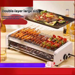 Electric Smokeless Grill Nonstick Indoor