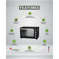 55L Electric Countertop Oven OE-1419