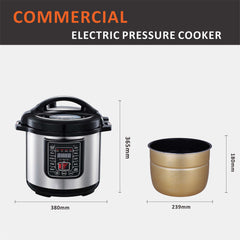 6L Smart Digital Pressure Cooker - Non-Stick