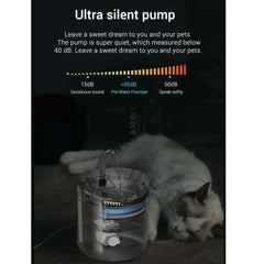 Pet Water Fountain Automatic Cat & Dog
