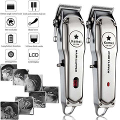 Kemei KM-1996 Professional Cordless Hair Clipper
