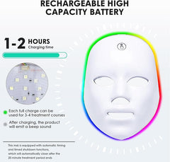 7-Color LED Light Therapy Face Mask