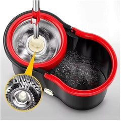 Easy Spin Mop and Bucket Set with 360°
