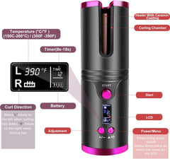 Cordless Hair Curler