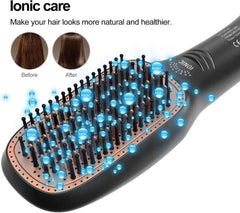 2-in-1 Hot Air Brush Hair Dryer