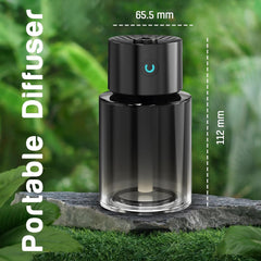 Portable Car Fragrance Diffuser with Essential Oil