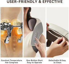 Wireless Back Muscle Relaxing Massage Pillow