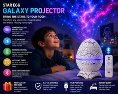 Galaxy Projector Dinosaur Egg