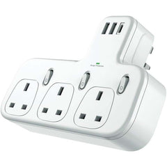 Dx871 Power Strip with 3 AC outlets