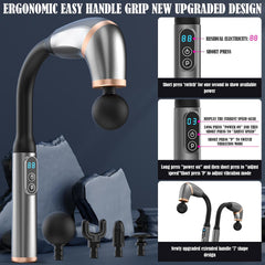 Extended Handle Massage Gun