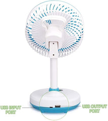 USB Charging Rechargeable Table Fan