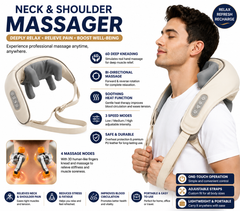 5D Kneading Shawl Ultimate Chiropractic Back