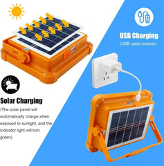 Rechargeable Solar LED Light - 4 Lighting