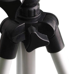 Black and Silver 50-Inch Camera Tripod Stand