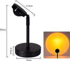 180° Rotatable & USB Rechargeable Sunset