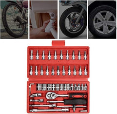 46-Piece 1/4-Inch Socket Set