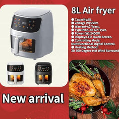 2400W Air Fryer | Powerful Cooking