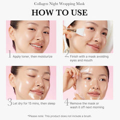 Medicube Collagen Overnight Wrapping Peel Off Mask