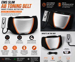 Electric Vibrating Slimming Belt
