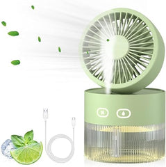 Two-in-One Desktop Spray Humidification Fan